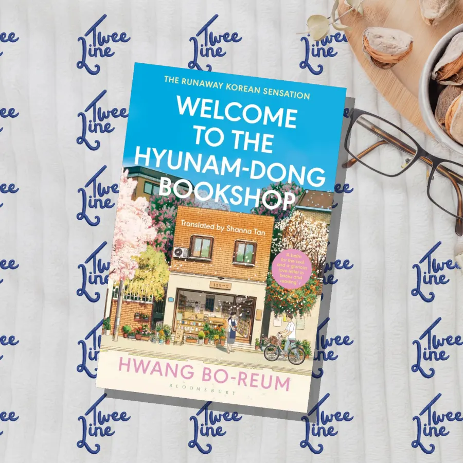 Welcome To The Hyunam-Dong Bookshop (Light Blue Cover) by Hwang Bo-reum, front cover