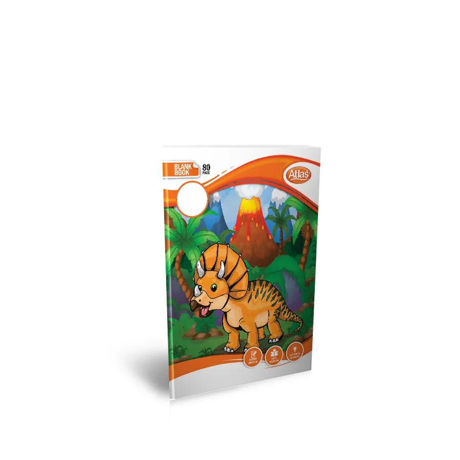 Atlas A5 Book Practical Blank 80Pgs