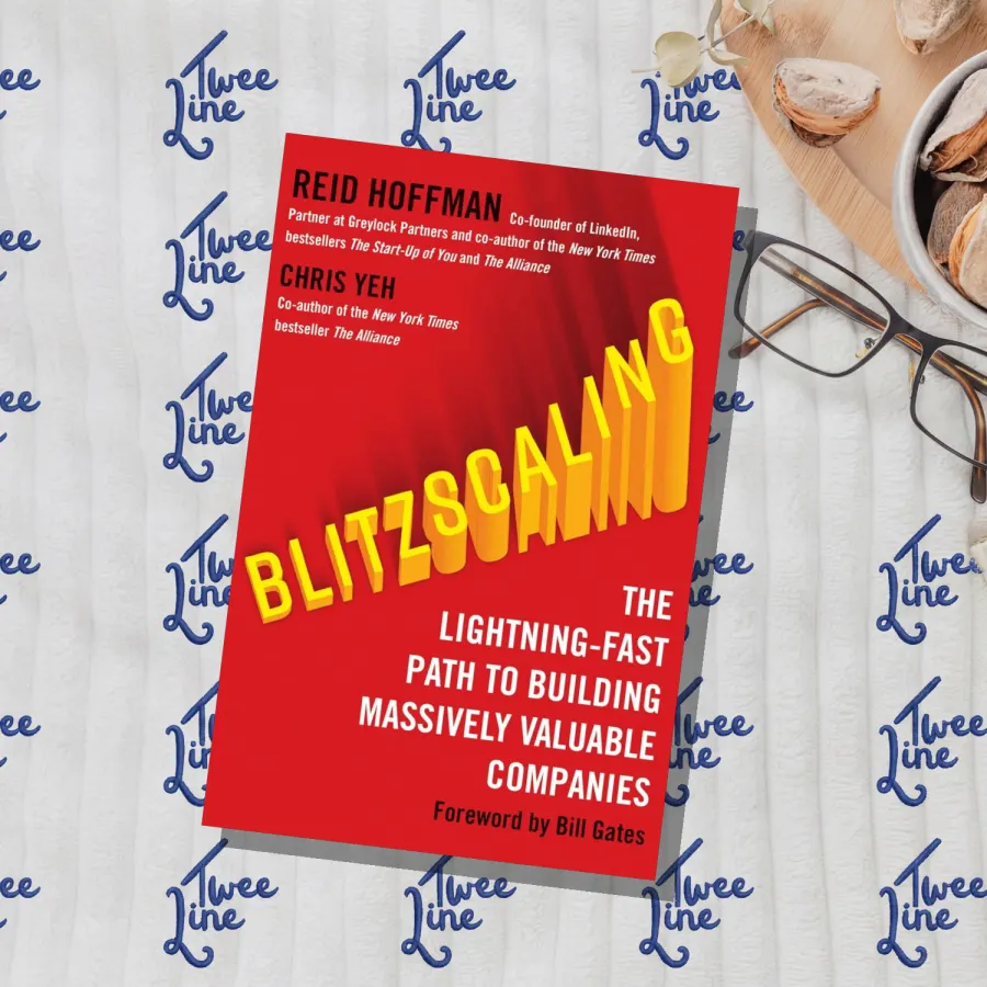 Blitzscaling: The Lightning-Fast Path to Building Massively Valuable Companies by Chris Yeh, front cover