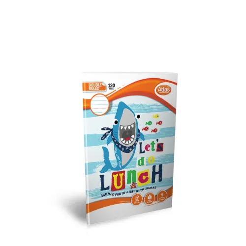 Atlas A5 Practical Book Double Ruled 120Pgs