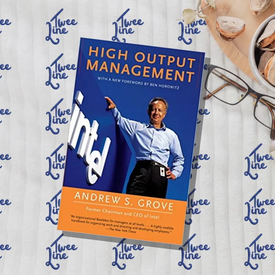 High Output Management by Andrew S. Grove, front cover