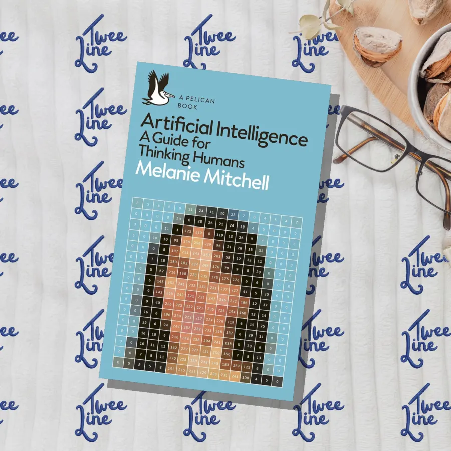 Artificial Intelligence: A Guide for Thinking Humans by Melanie Mitchell, front cover