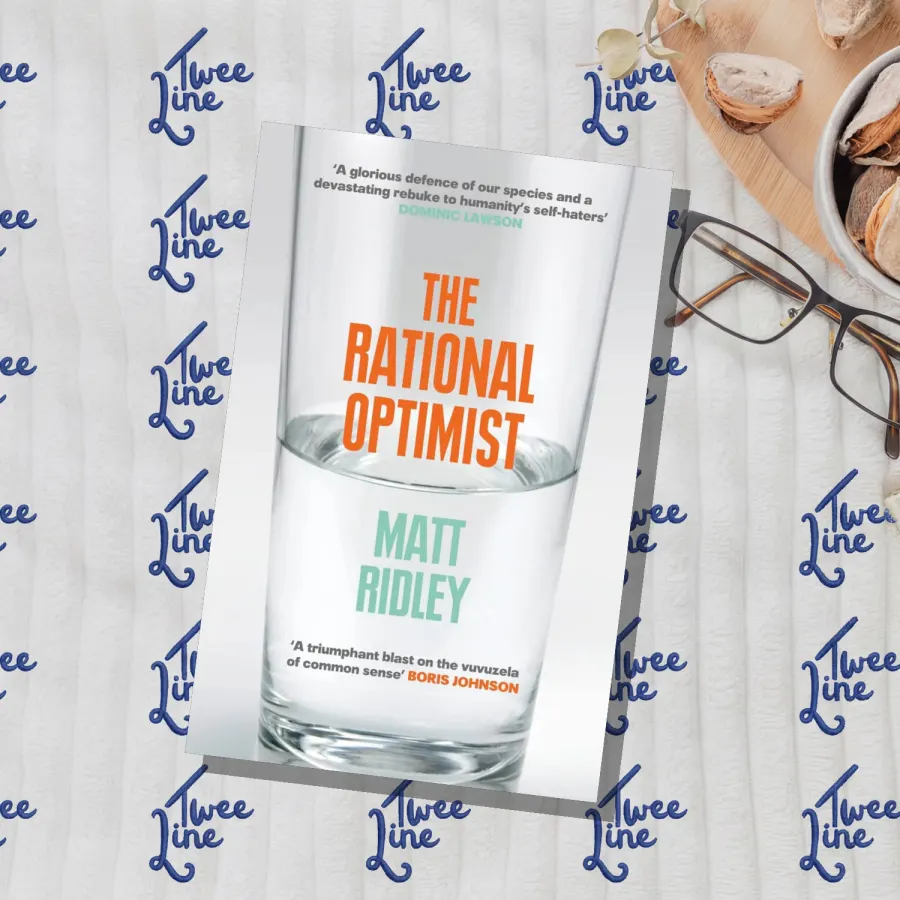 The Rational Optimist by Matt Ridley, front cover