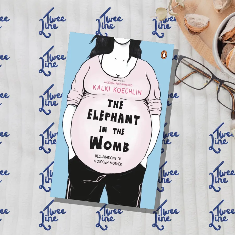 The Elephant in the Womb by Kalki Koechlin, front cover