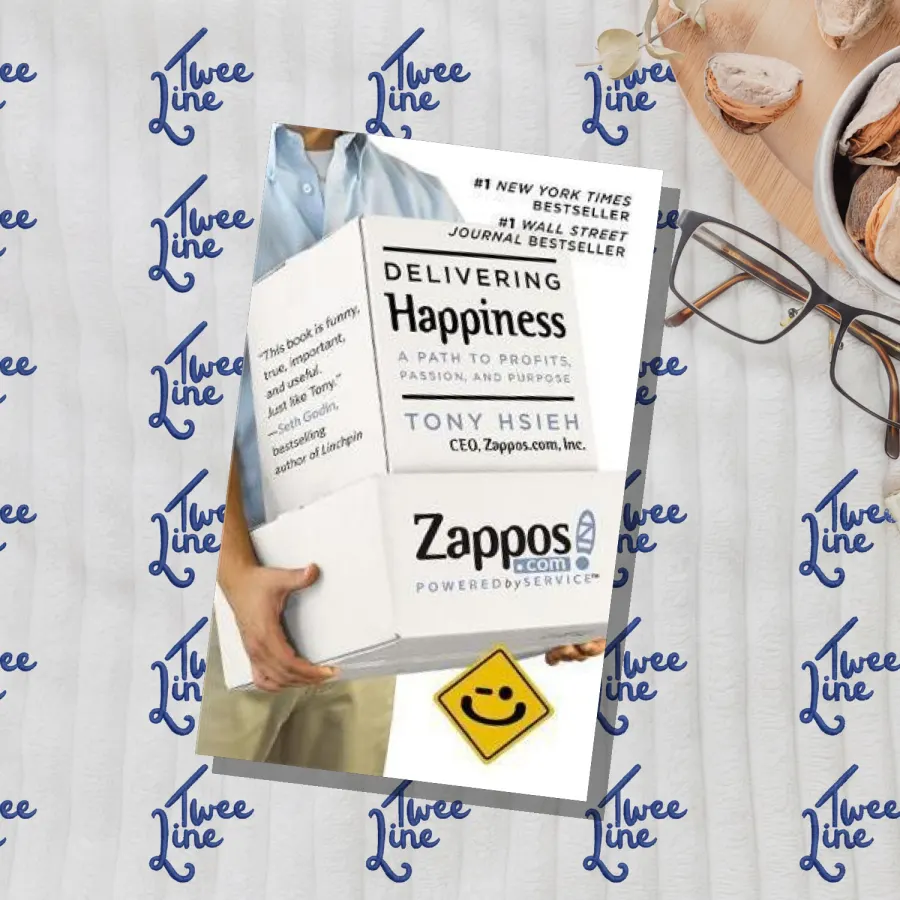 Delivering Happiness by Tony Hsieh, front cover