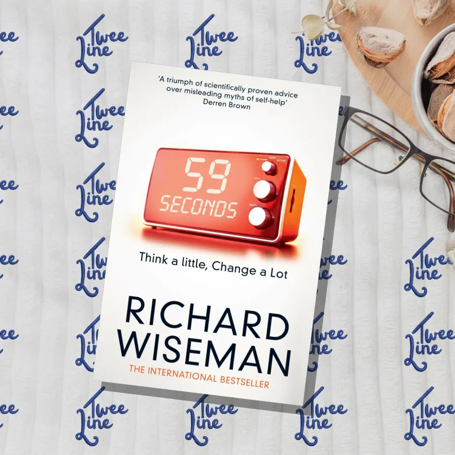 59 Seconds: Think a Little, Change a Lot by Richard Wiseman, front cover