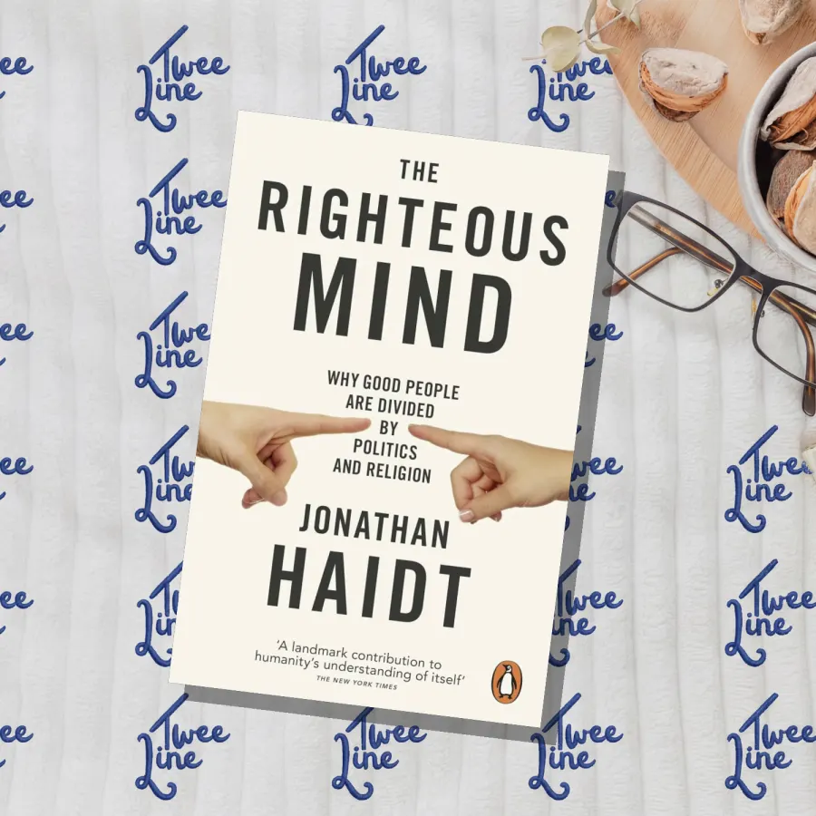 The Righteous Mind by Jonathan Haidt, front cover