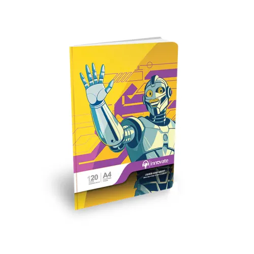 Innovate Book CR Square Rule 120Pgs- 0048