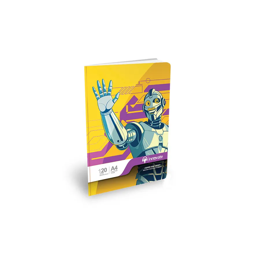 Innovate Book CR Square Rule 120Pgs- 0048