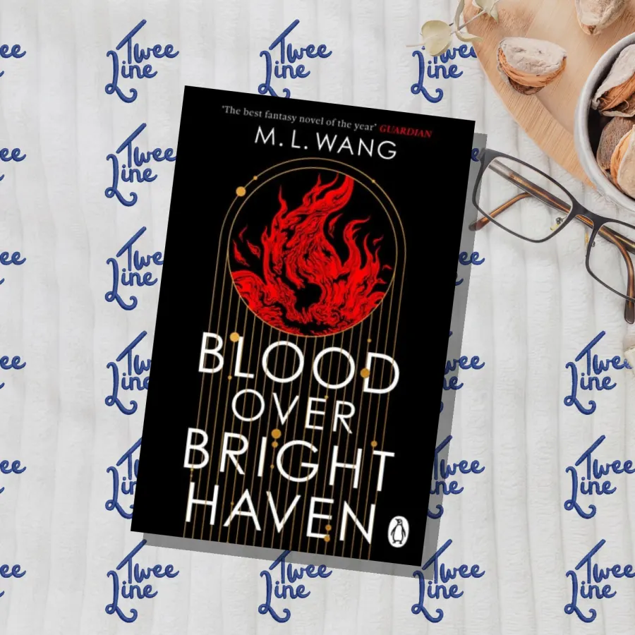 Blood Over Bright Haven by M. L. Wang, front cover