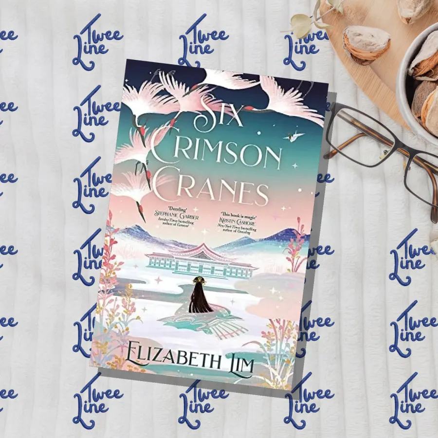 Six Crimson Cranes by Elizabeth Lim, front cover