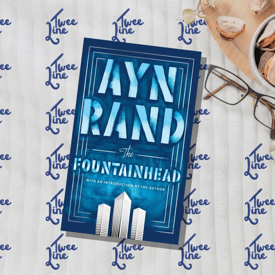 The Fountainhead by Ayn Rand, front cover
