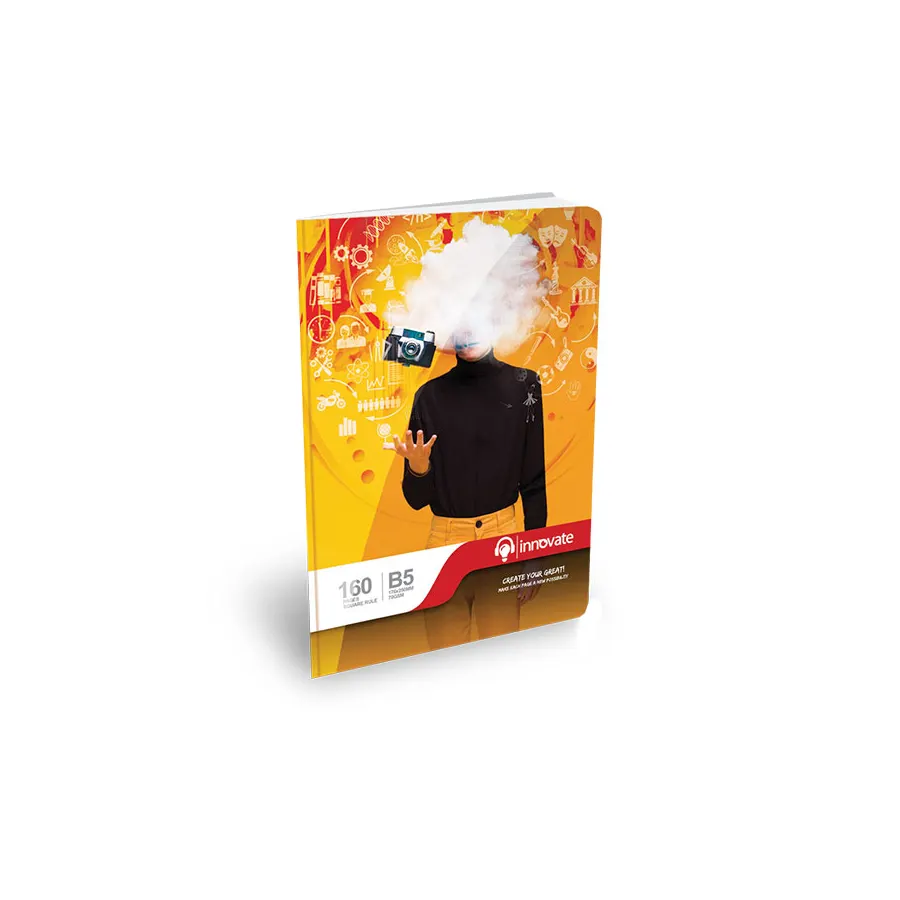 Innovate Book B5 Square Rule 160Pgs – 0040