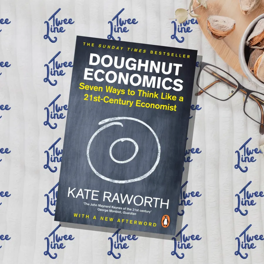 Doughnut Economics: Seven Ways to Think Like a 21st-Century Economist by Kate Raworth, front cover