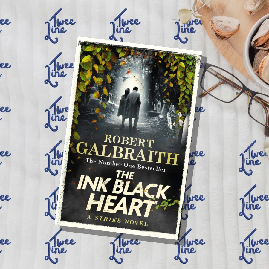 The Ink Black Heart by Robert Galbraith, front cover