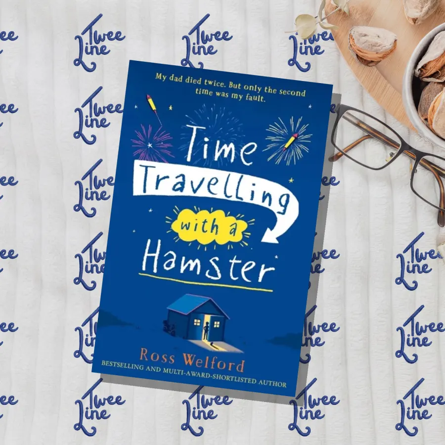 Time Travelling with a Hamster by Ross Welford, front cover