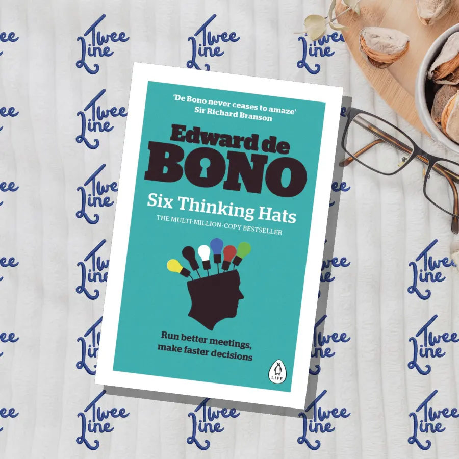 Six Thinking Hats: An Essential Approach to Business Management by Edward De Bono, front cover