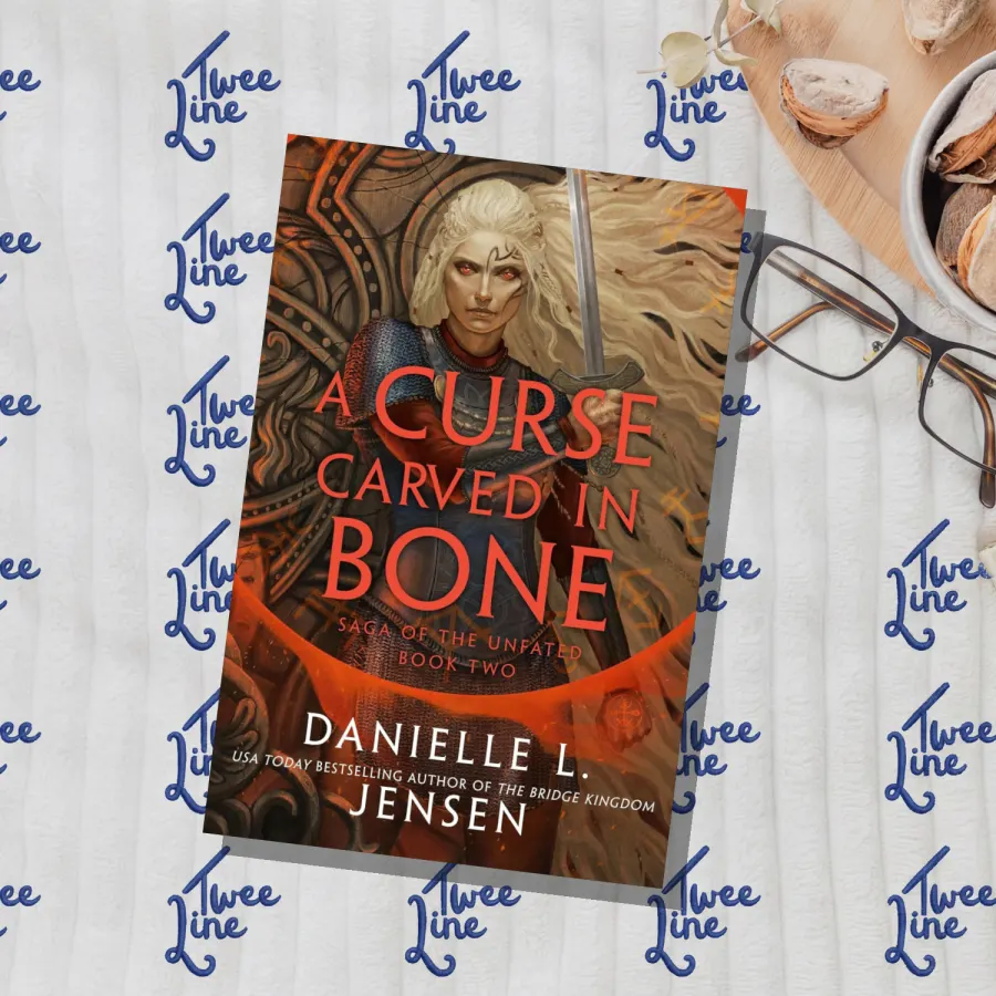 A Curse Carved in Bone by Danielle L. Jensen, front cover