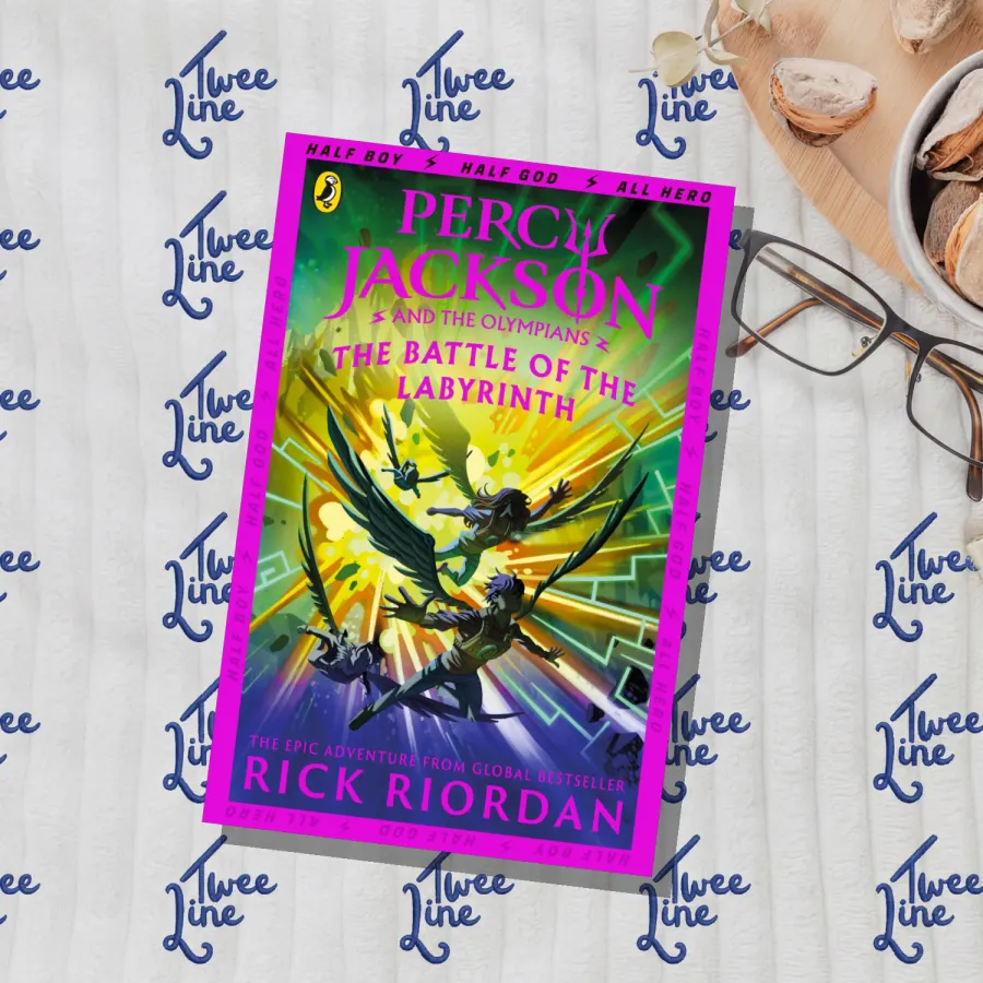Percy Jackson and The Battle of the Labyrinth by Rick Riordan, front cover