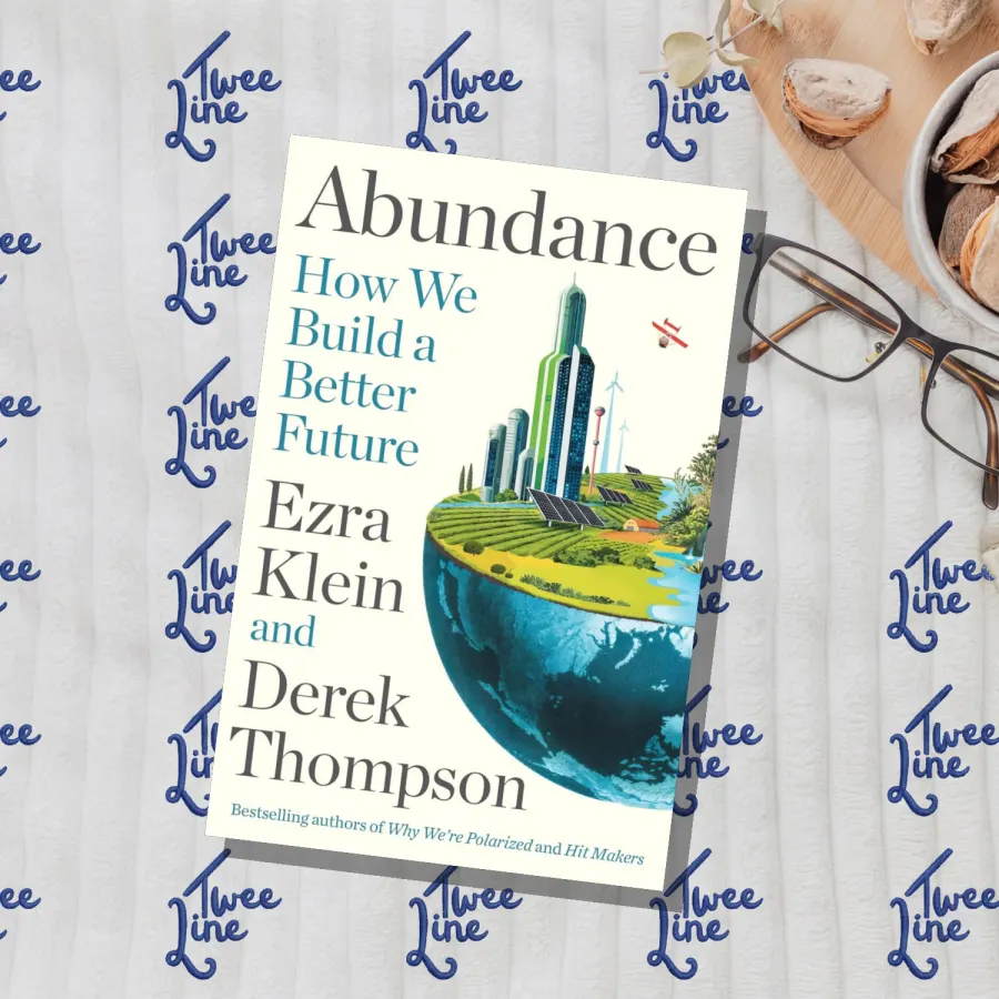 Abundance: How We Build a Better Future by Ezra Klein, front cover