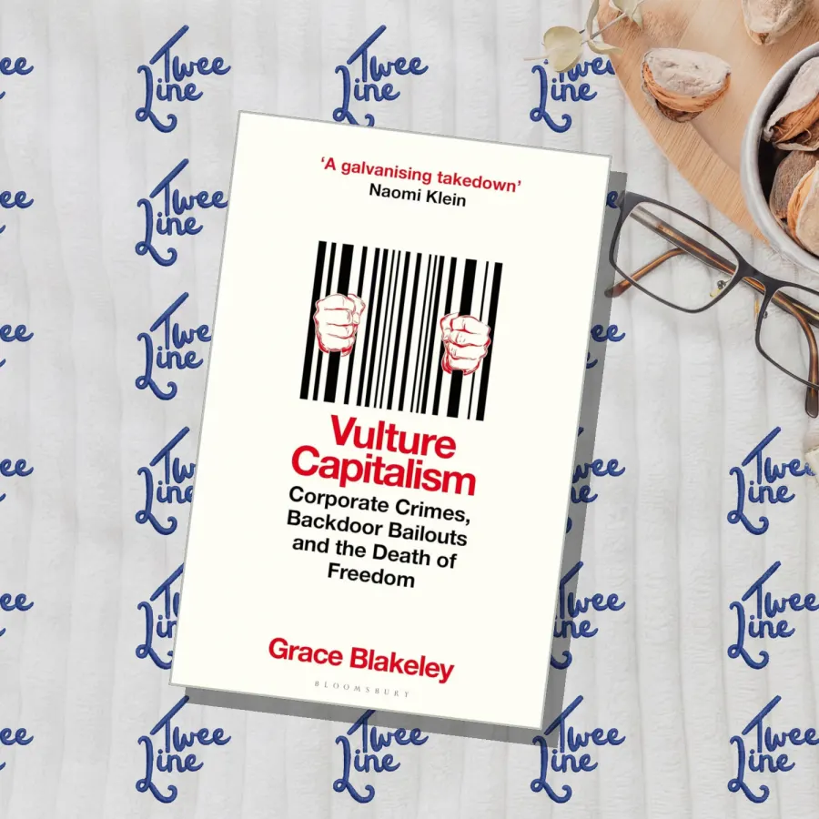 Vulture Capitalism - Corporate Crimes, Backdoor Bailouts, and the Death of Freedom (Red) by Grace Blakeley, front cover