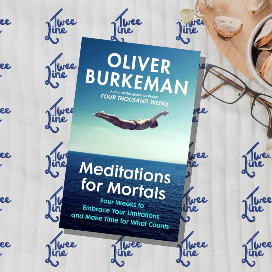 Meditations for Mortals by Oliver Burkeman, front cover
