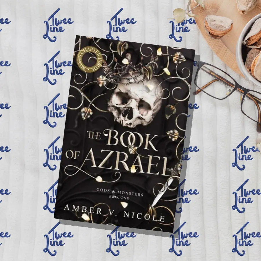 The Book of Azrael by Amber V. Nicole, front cover