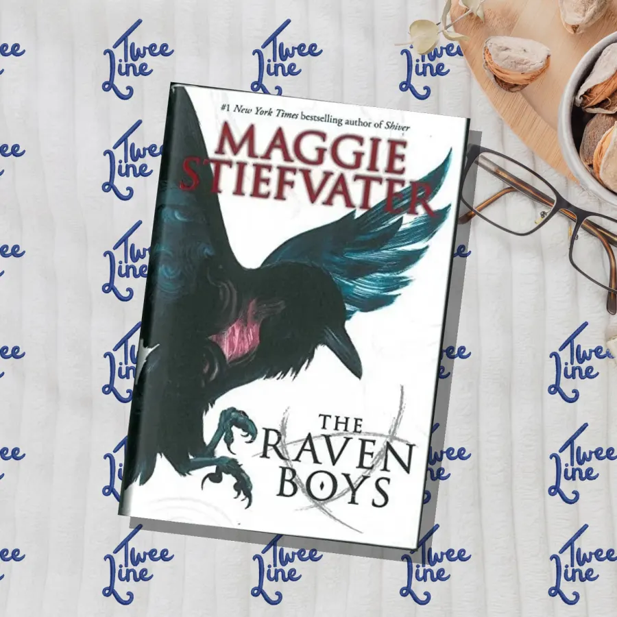The Raven Boys by Maggie Stiefvater, front cover