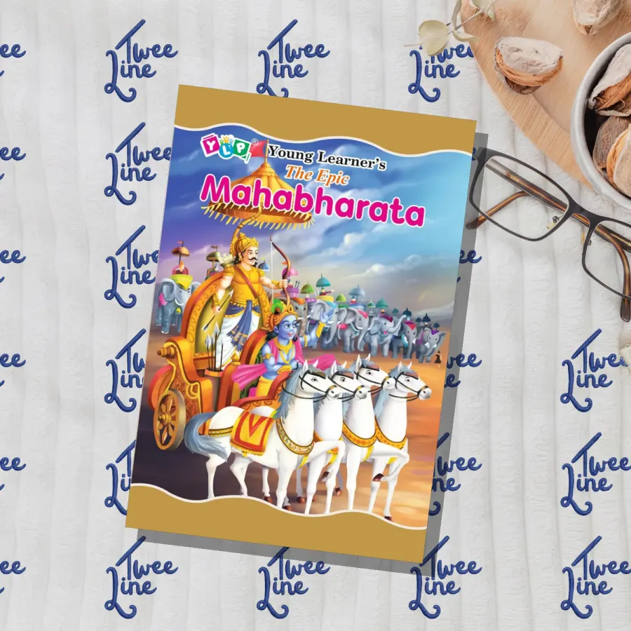 The Epic Mahabharata by Rungeen Singh, front cover