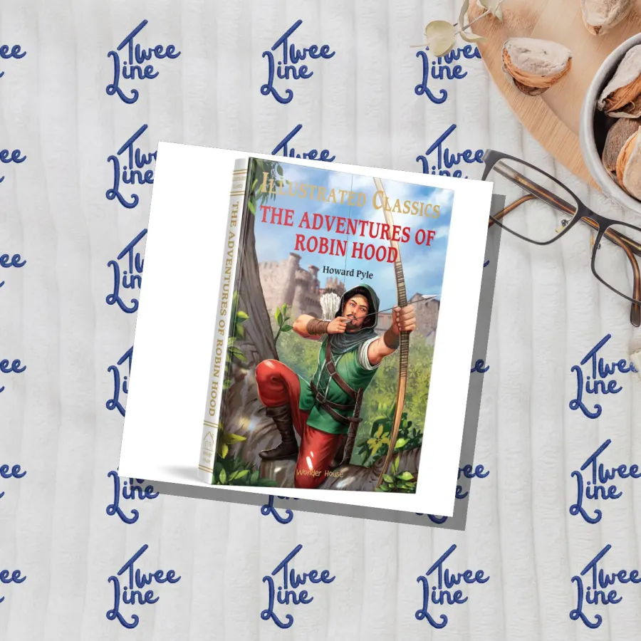 The Adventures of Robin Hood: Illustrated Classics (Abridged Version) by Howard Pyle, front cover