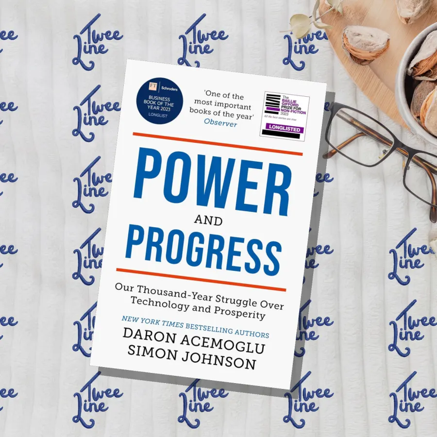 Power and Progress: Our Thousand-Year Struggle Over Technology and Prosperity by Daron Acemoglu, front cover