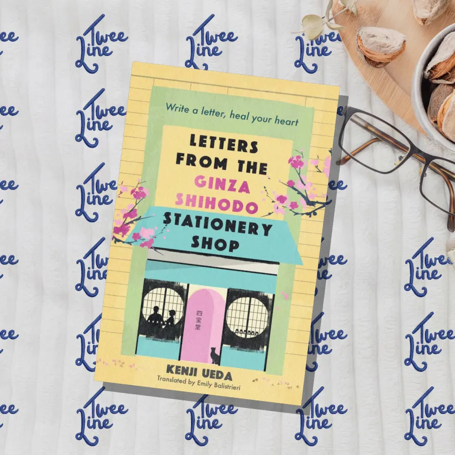 Letters from the Ginza Shihodo Stationery Shop by Kenji Ueda, front cover
