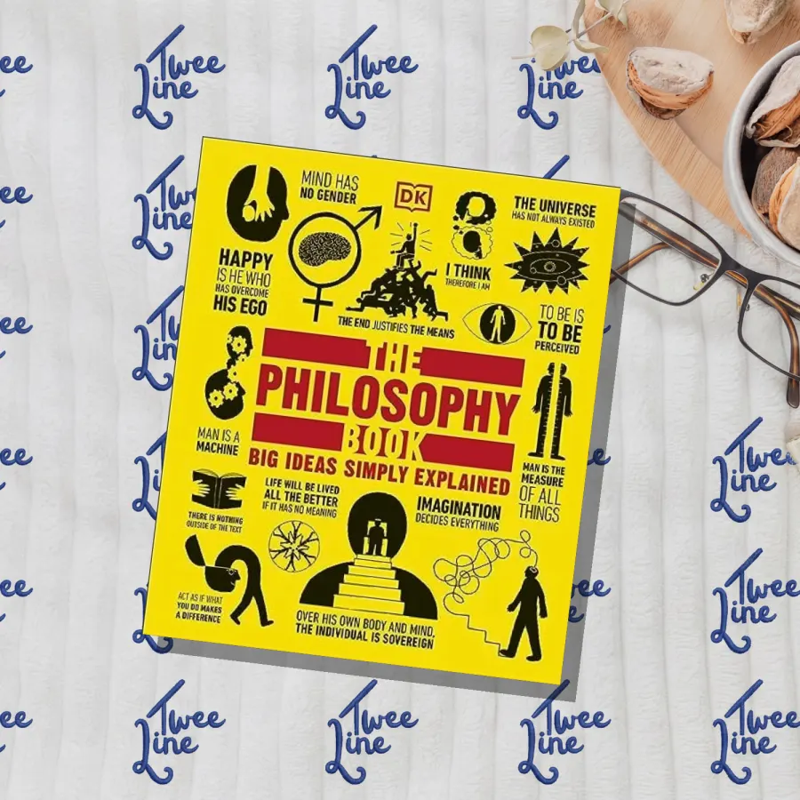 The Philosophy Book: Big Ideas Simply Explained by Stephanie Farrow, front cover