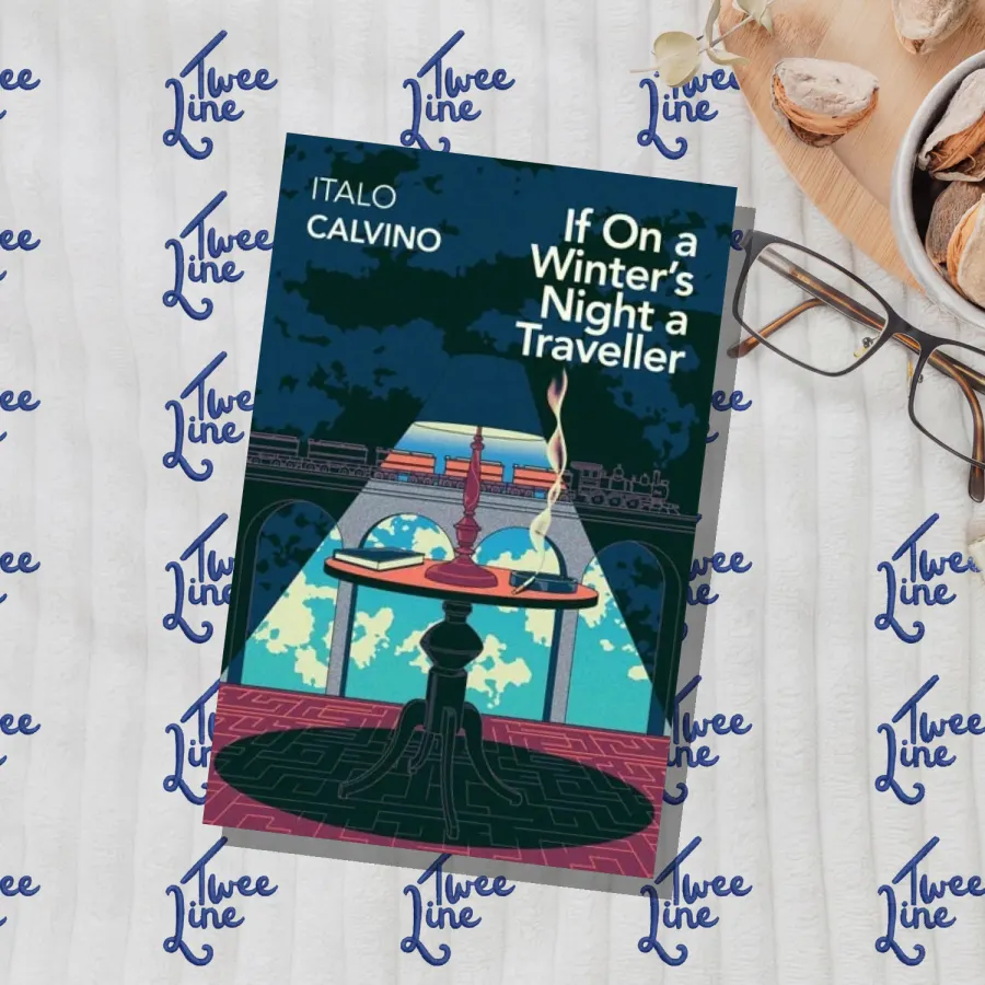 If On a Winter's Night a Traveller by Italo Calvino, front cover