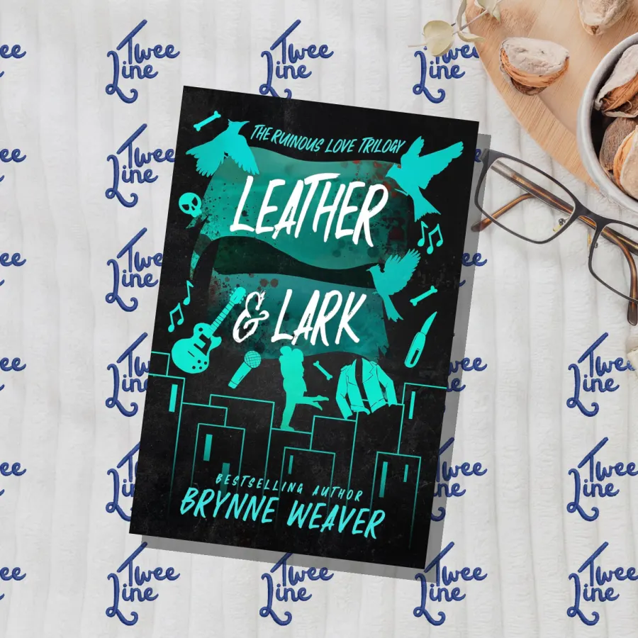 Leather &amp;amp; Lark by Brynne Weaver, front cover