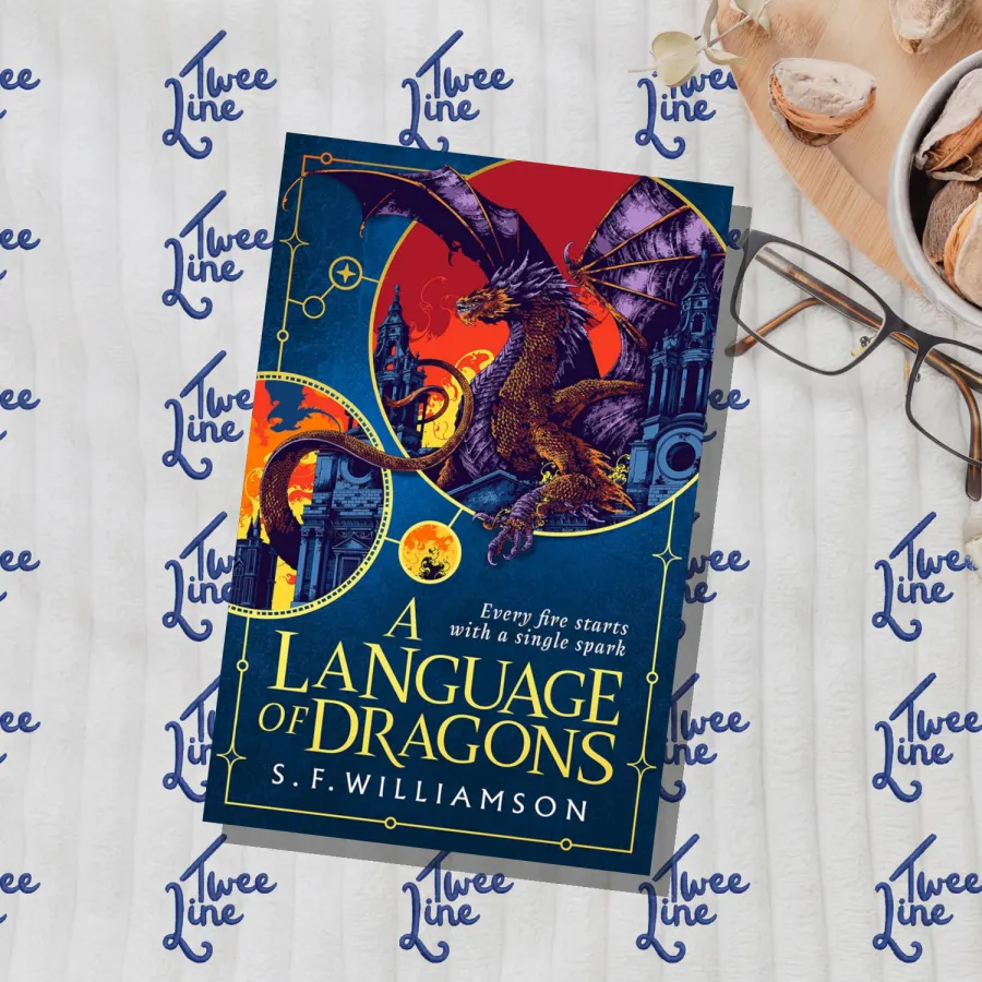 A Language of Dragons by S. F. Williamson, front cover