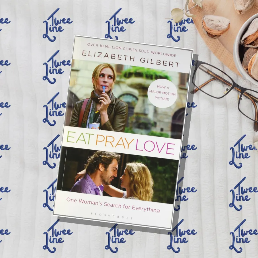 Eat, Pray, Love by Elizabeth Gilbert, front cover
