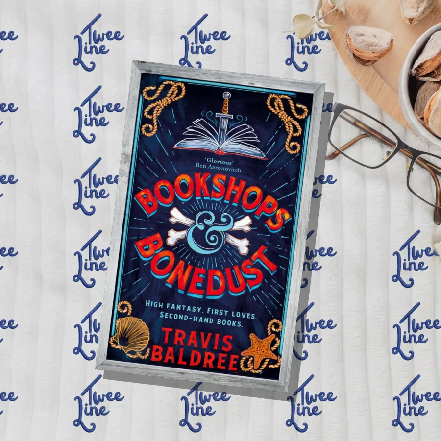 Bookshops &amp;amp; Bonedust by Travis Baldree, front cover