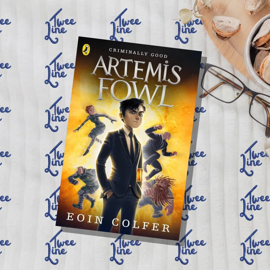 Artemis Fowl by Eoin Colfer, front cover