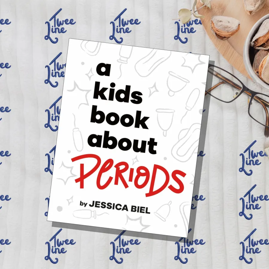 A Kids Book About Periods by Jessica Biel, front cover