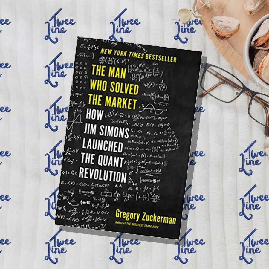 The Man Who Solved The Market (Penguin) by Gregory Zuckerman, front cover