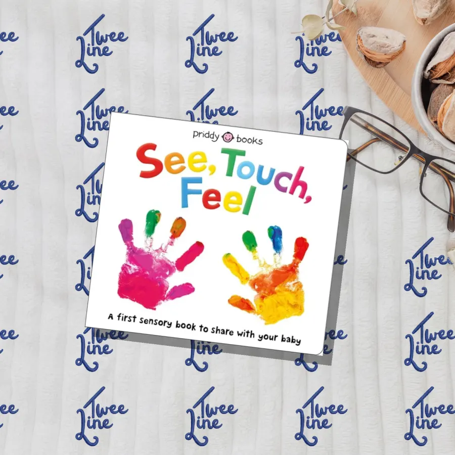 See, Touch, Feel: A First Sensory Book To Share With Your Baby by Roger Priddy, front cover