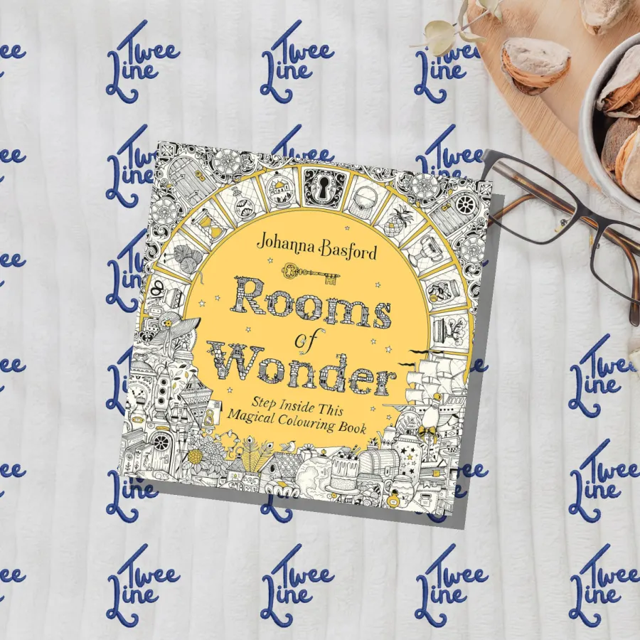 Rooms of Wonder: Step Inside this Magical Colouring Book by Johanna Basford, front cover