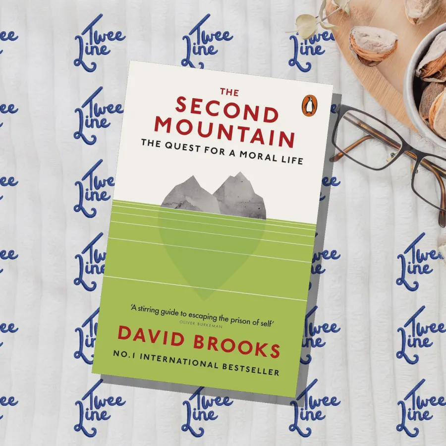 The Second Mountain: The Quest for a Moral Life by David Brooks, front cover