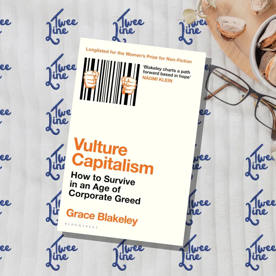 Vulture Capitalism - How to Survive in an Age of Corporate Greed (Orange) by Grace Blakeley, front cover
