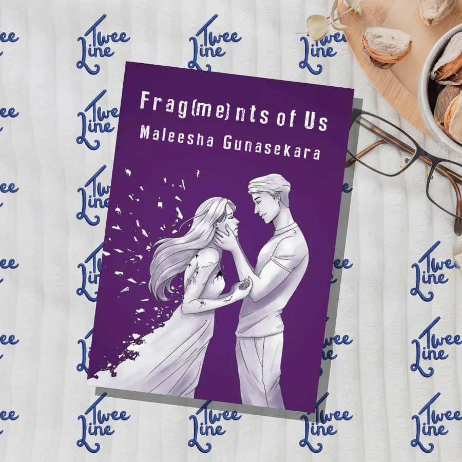 Frag(me)nts of Us by Maleesha Gunasekara, front cover