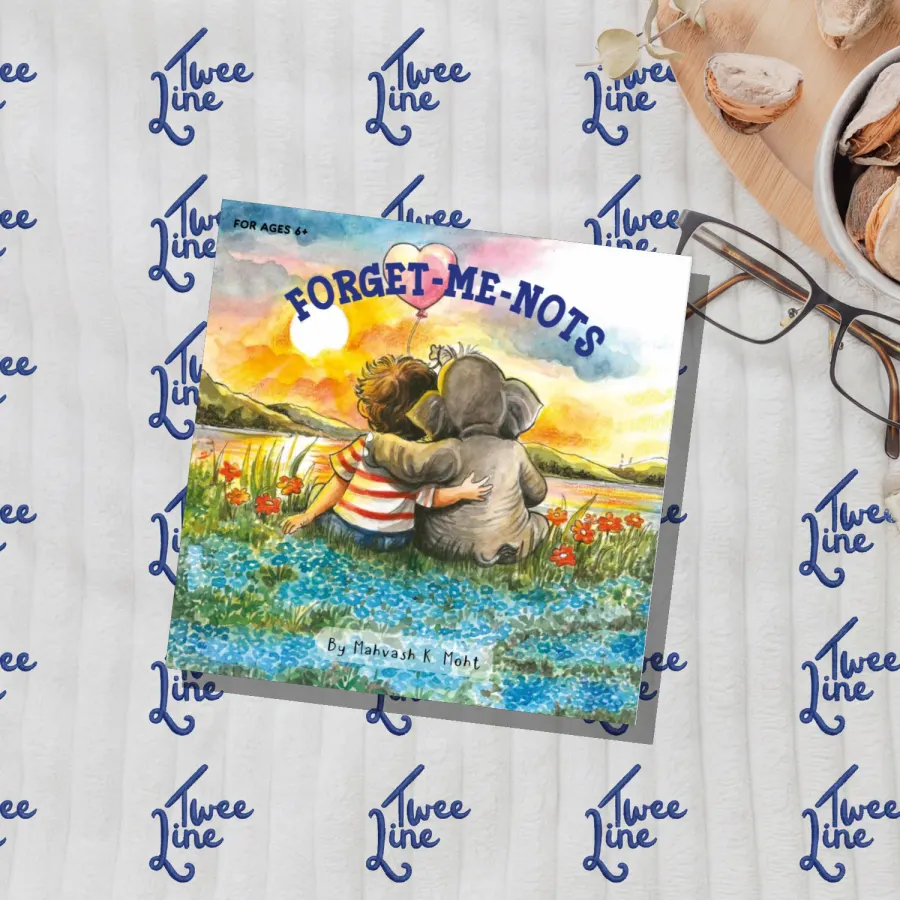 Forget-Me-Nots by Mahvash K. Mohtadullah, front cover