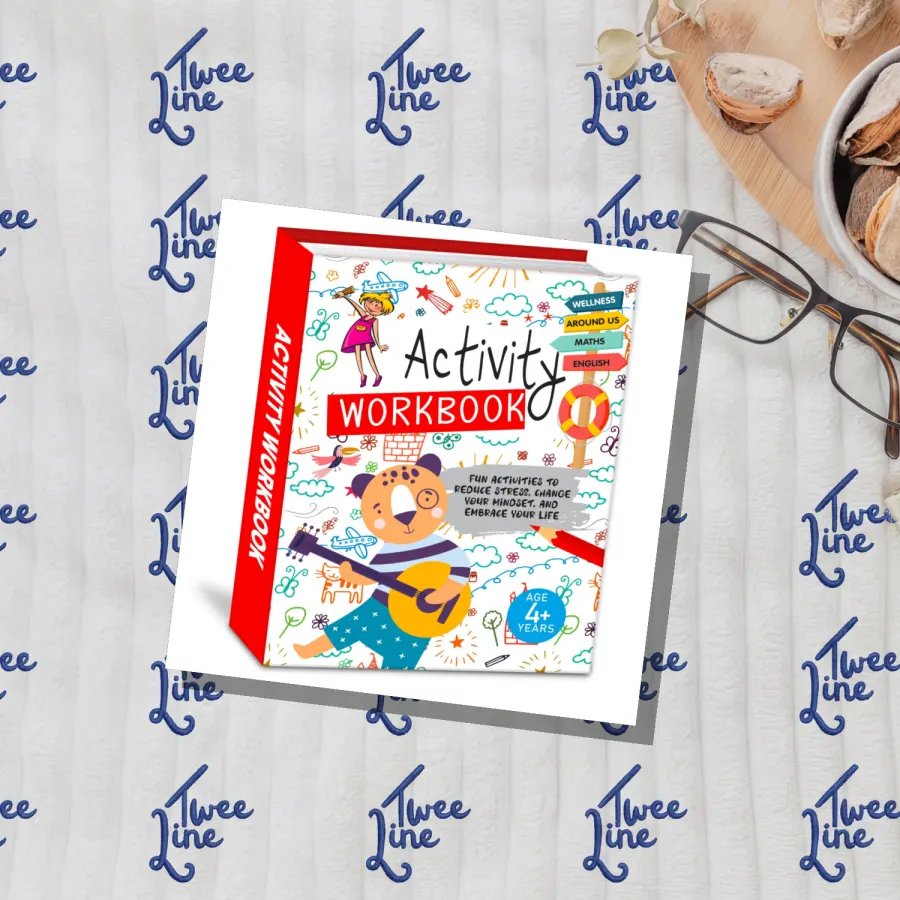 The Ultimate Activity Workbook by Hello Friend Books, front cover