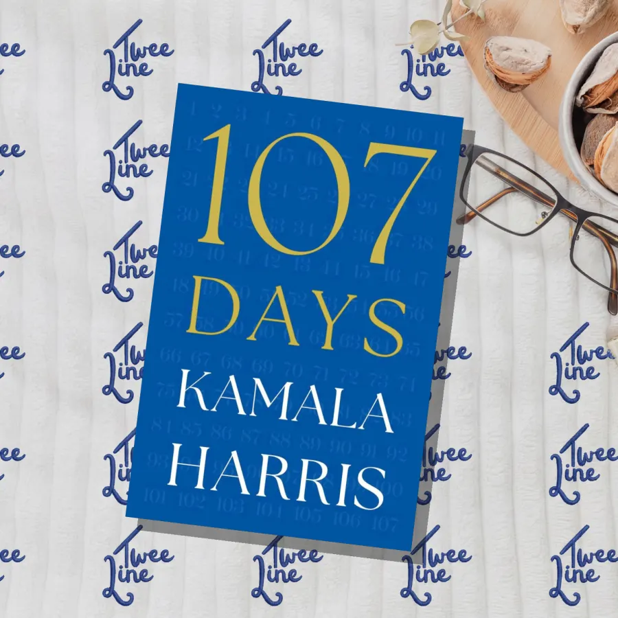 107 Days by Kamala Harris, front cover