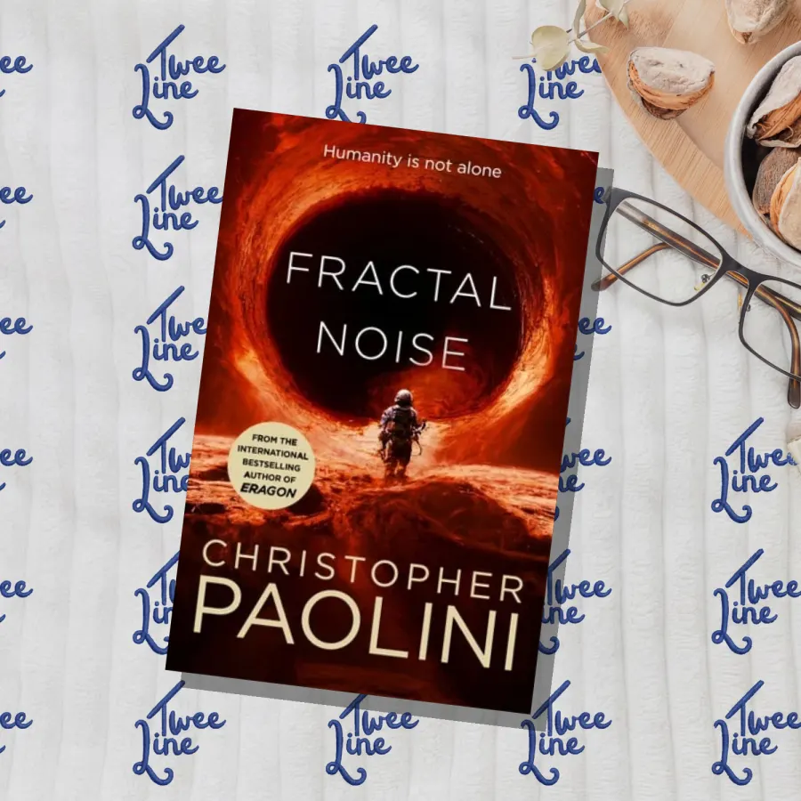 Fractal Noise (Orange Cover) by Christopher Paolini, front cover